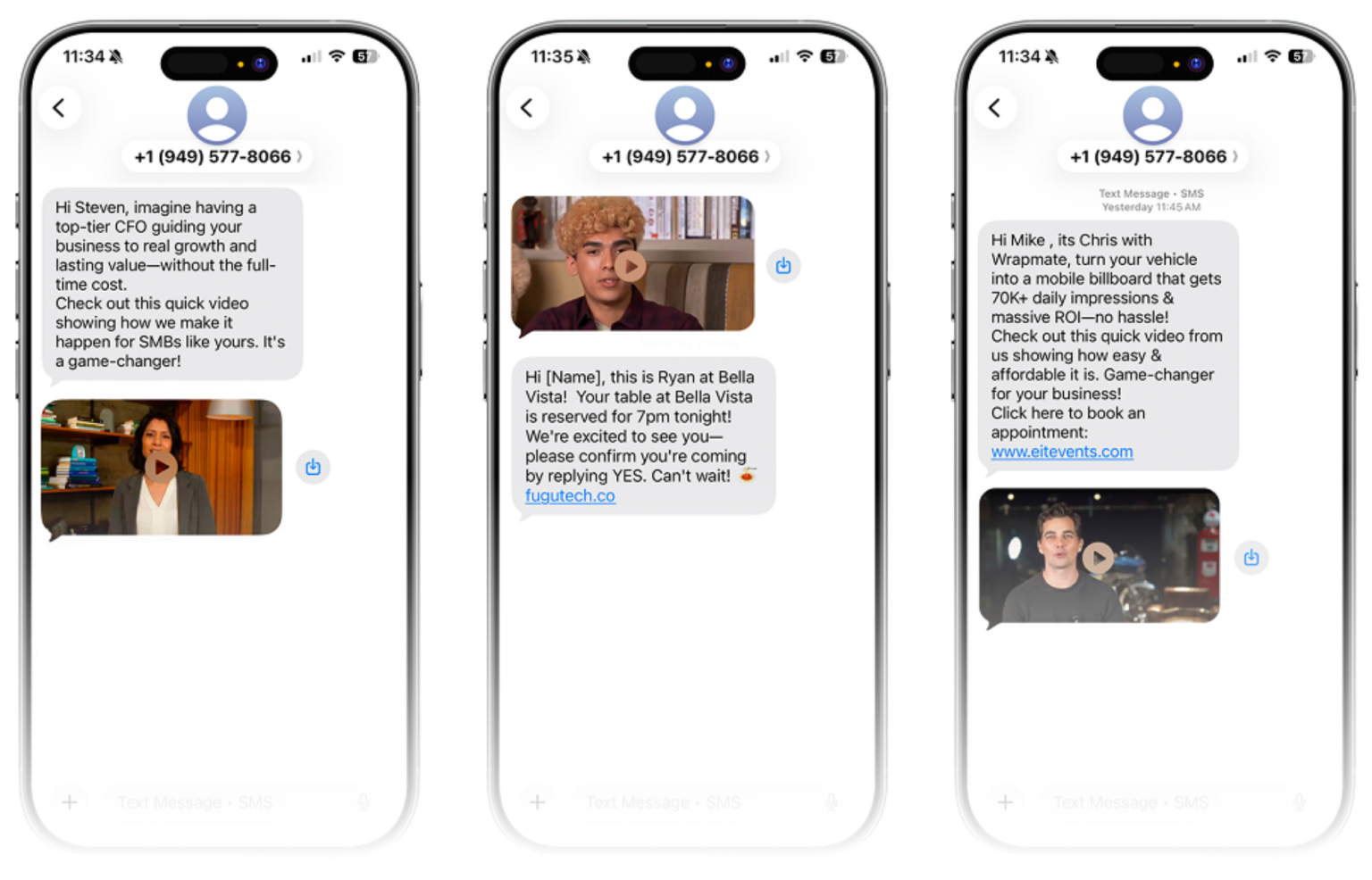 Fugu video messaging